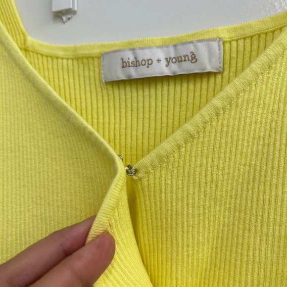 Bishop + Young Sardinia Wrap Tank - Size XS or Small - NWT - Limoncello - Picture 2 of 5